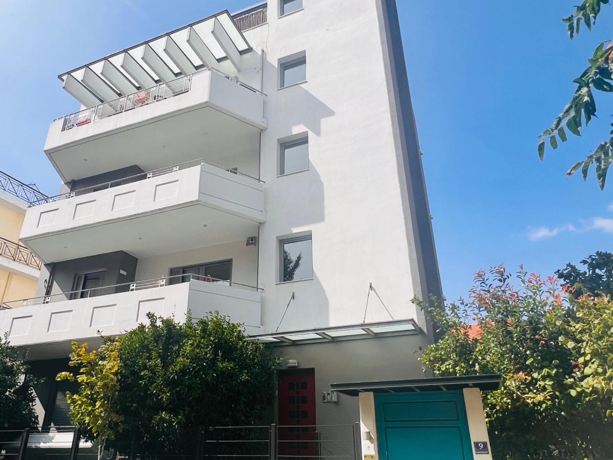 Green Apartment Near Marousi Hospitals & Oaka, By Promoshomes Maroussi Eksteriør billede
